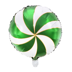 Balon foliowy Cukierek 35cm zielony 1 sztuka FB107-012