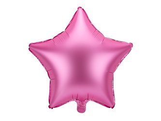 Balon foliowy Gwiazdka 48cm różowy FB3S-081