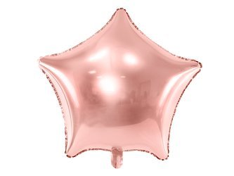 Balon foliowy Gwiazdka 70cm różowe złoto FB78M-019R