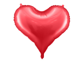 Balon foliowy serce czerwone 75 x 64,5 cm 1 sztuka FB141S-007