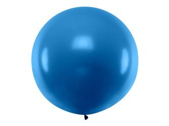 Balon okrągły pastelowy ciemnoniebieski 100cm 1 sztuka OLBO-022