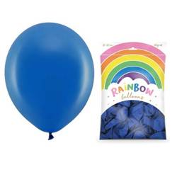 Balony Rainbow 23cm pastelowe granatowy 100 sztuk RB23P-074-100x