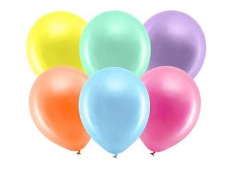 Balony Rainbow 30cm metalizowane kolorowe 100 sztuk RB30M-000-100x