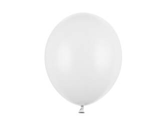 Białe balony pastelowe 30cm 10 sztuk SB14P-008-10x
