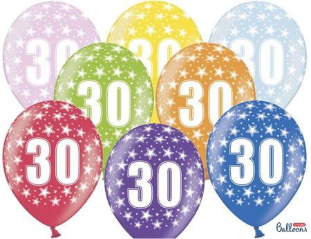 balon na 30 urodziny