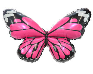 Balon foliowy Motylek z szelkami skrzydła motyla 1 sztuka BLF3301