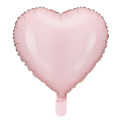 Balon foliowy serce jasny różowy 45cm 1 sztuka FB9P-081J