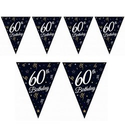 Girlanda urodzinowa flagi 60th Birthday 28x270cm GP-GF60