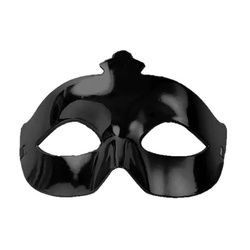 Maska karnawałowa czarna 1 szt MAS1-010