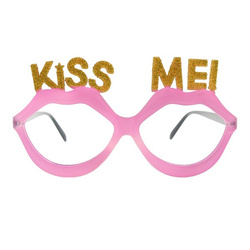 Okulary imprezowe Kiss Me 1 sztuka  NP-OKIM