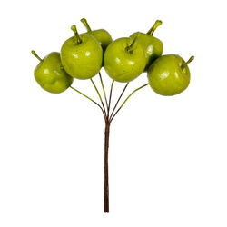 Stroik rajskie jabłuszka zielony 1 komplet BN5113ZIE-3537