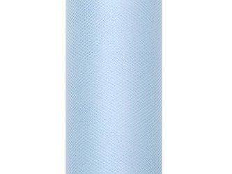 Tiul dekoracyjny błękitny 50cm x 9m 1 rolka TIU50-011