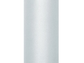 Tiul dekoracyjny szary 30cm x 9m 1 rolka TIU30-091