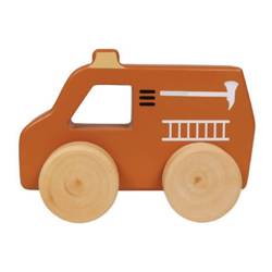 Zabawka drewniana wóz strażacki 13 x 5 x 9 cm 1 sztuka TR-303018