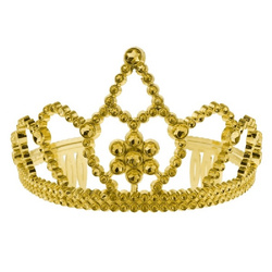 Złoty diadem korona księżniczki 1 sztuka DIZLO-YH