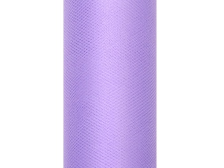 Tiul dekoracyjny fioletowy 15cm x 9m 1 rolka TIU15-014