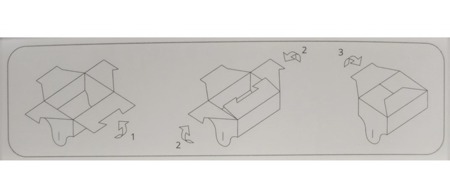 Uniwersalne pudełka na ciasto koronkowy wzór 50 sztuk CS11-50x