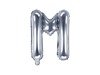 Balon foliowy M srebrny 35cm 1szt FB2M-M-018