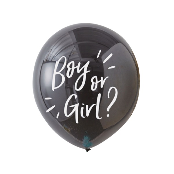 Balon Boy or Girl niebieski ok. 91 cm
