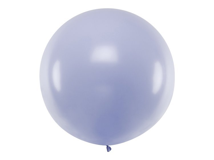 Balon 1m okrągły pastelowy wrzosowy OLBO-004J
