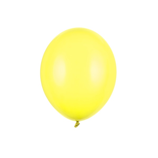 Żółte balony pastelowe 12 cm 100 sztuk SB5P-084-100x