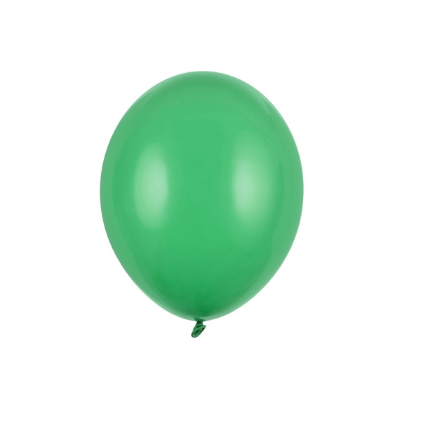 Zielone balony 27cm pastelowe 100 sztuk SB12P-003-100x