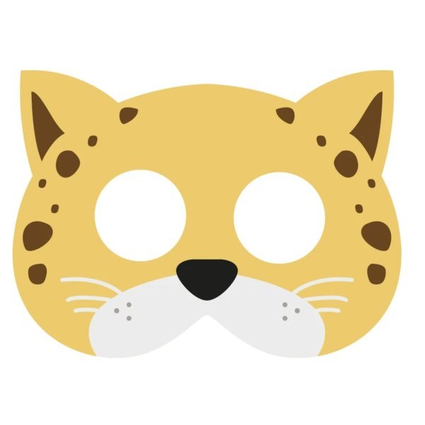 Maska filcowa Gepard 1 sztuka 910024