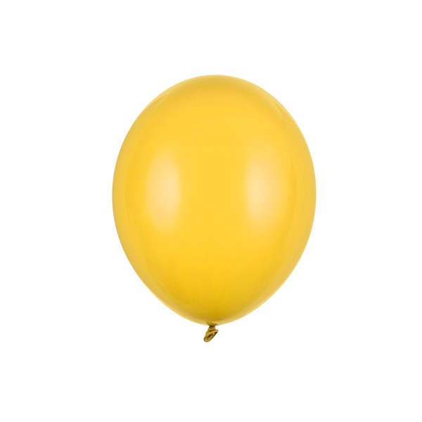 Żółte balony pastelowe 27cm 50 sztuk SB12P-009-50x