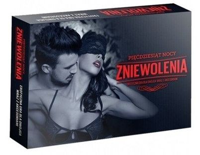 Pięćdziesiąt nocy zniewolenia gra erotyczna dla par GM9970