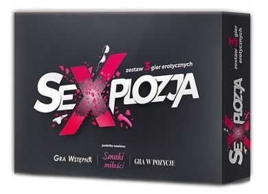 Sexplozja zestaw 3 gier erotycznych dla dwojga