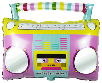 Balon foliowy radio 48x40cm 1 sztuka BLF8329