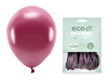 Balony Eco 26cm metalizowane bordowe 10 sztuk ECO26M-082-10