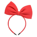 Opaska kokarda czerwona 18x21 1 sztuka OP15-007