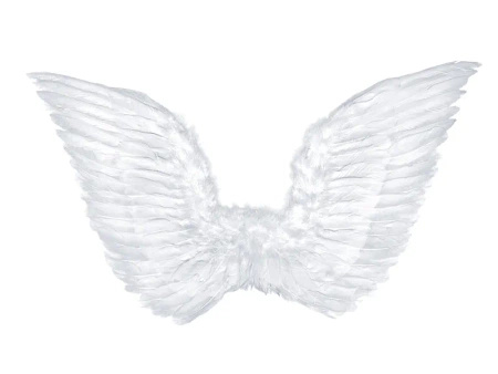 Skrzydła anioła białe 75x45cm 1 sztuka SK3-008