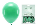 Balony Eco 30cm pastelowe zielone 10 sztuk ECO30P-012-10