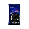 Balony czarne pastelowe 23cm 9 cali Strong 100 sztuk SB10P-010-100x