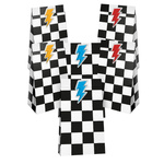 Torebki na słodycze cukierki Wyścigówki 6 sztuk 169025