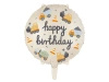 Zestaw na 2 urodziny Happy Birthday budowa pojazdy budowlane zes-BUD2
