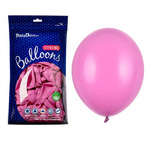 Fuksjowe balony pastelowe 27cm 50 sztuk SB12P-080-50x