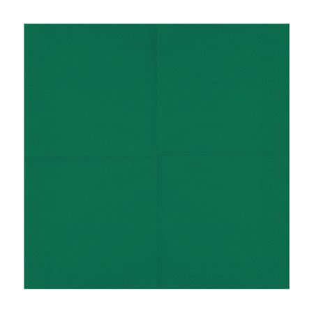 Serwetki papierowe ciemny zielony 33x33cm 20 sztuk SP33-109-012C
