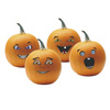 Naklejki na dynie Halloween 4 sztuki HA9777