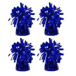 Ciężarki obciążniki do balonów królewski niebieski 130g zestaw 4 sztuki CZ1-074R-BOX-4x