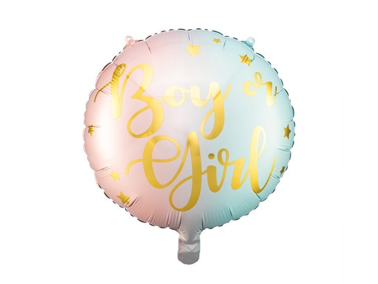Balon foliowy Boy or Girl 35cm1 sztuka FB83