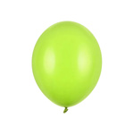 Balony limonkowe jasne zielone pastelowe lateksowe Strong 23cm 100 sztuk SB10P-102-100x