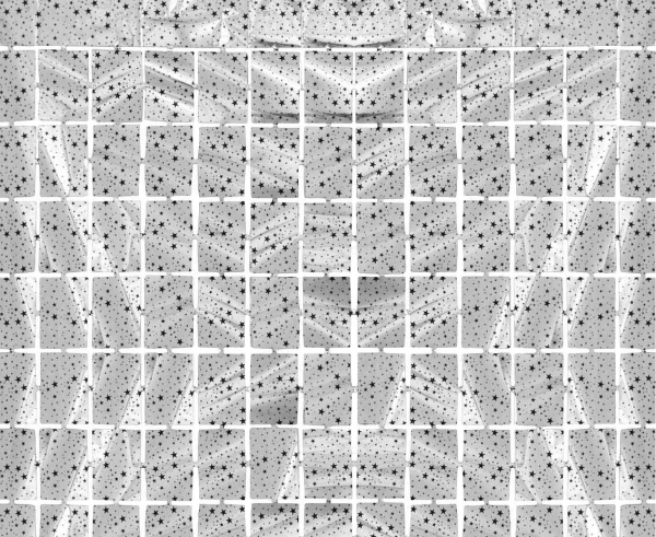 Kurtyna imprezowa srebrna w gwiazdki kwadrat 100x200cm 1 sztuka SH-KKGS