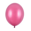 Balony metaliczne c. różowe 30cm 50 sztuk SB14M-006-50x