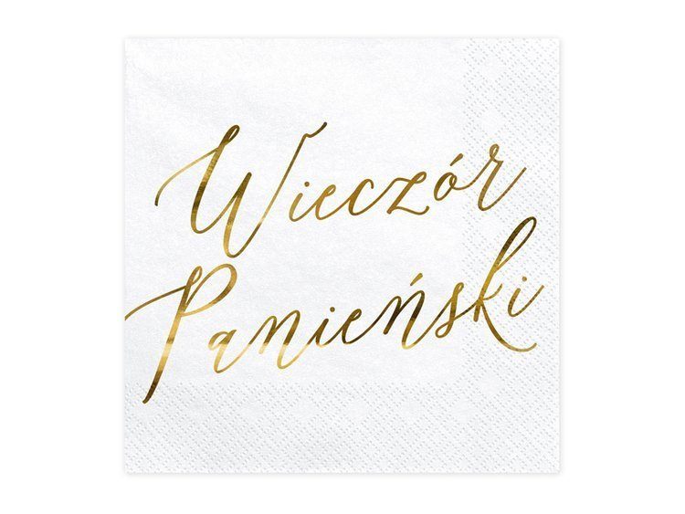 Serwetki Wieczór Panieński 33cm 20 szt. SP33-91-019ME