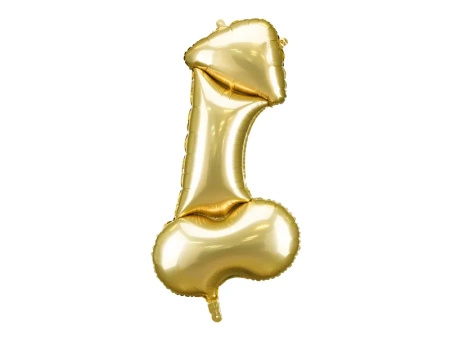 Balon na Wieczór Panieński penis foliowy 112cm 1 sztuka FB221-019