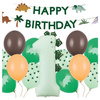 Balony na Roczek Dinozaury girlanda Happy birthday zestaw zes-DINO10