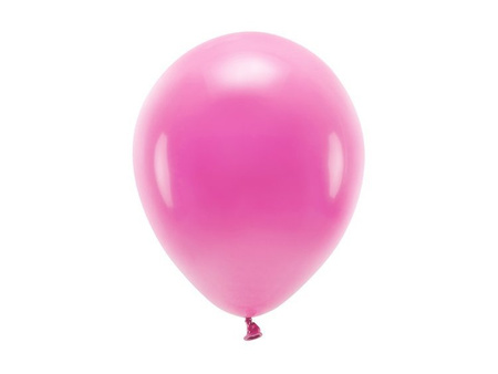 Balony Eco 30cm pastelowe fuksja 10 sztuk ECO30P-080-10